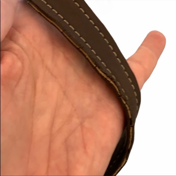 🔴SOLD🔴 Fossil Vintage Dark Brown Leather Bag - Picture 8 of 9